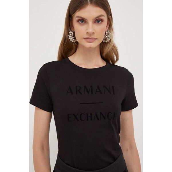 Armani Exchange t-shirt bawełniany 6RYT47.YJ3RZ