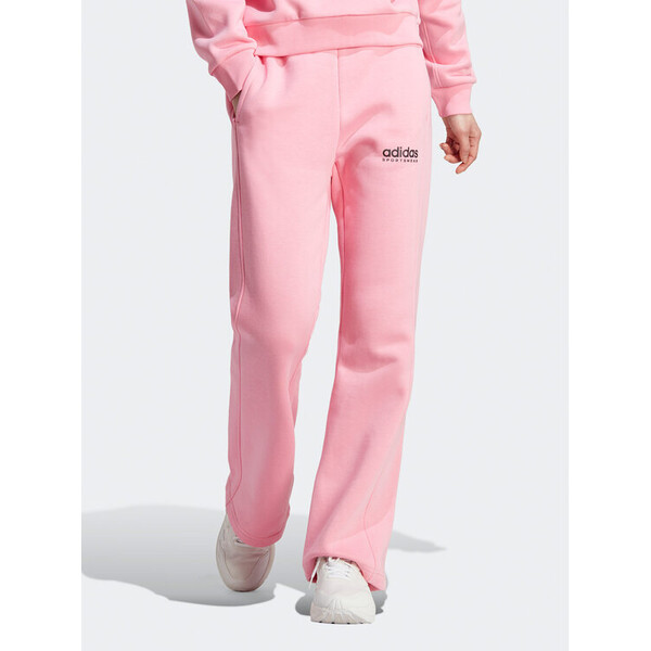 adidas Spodnie dresowe ALL SZN Fleece Graphics Joggers IC8718 Różowy Regular Fit