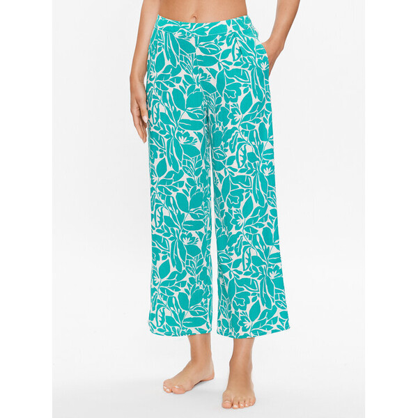 Etam Spodnie piżamowe 6539381 Zielony Regular Fit