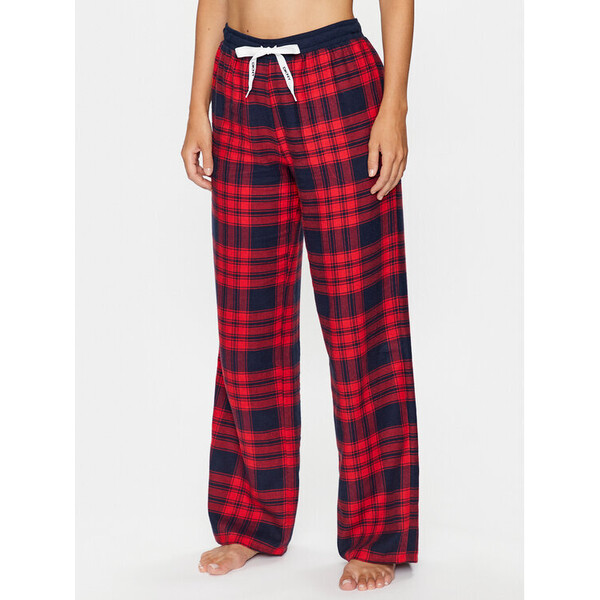 DKNY Spodnie piżamowe YI2722591 Czerwony Relaxed Fit