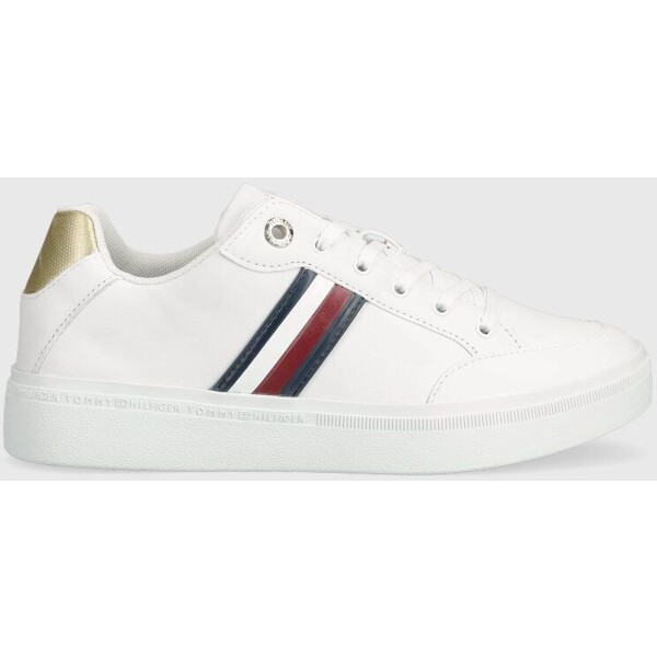 Tommy Hilfiger sneakersy skórzane ELEVATED GLOBAL STRIPES SNEAKER FW0FW07446