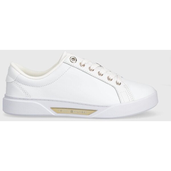 Tommy Hilfiger sneakersy skórzane GOLDEN HW COURT SNEAKER FW0FW07560