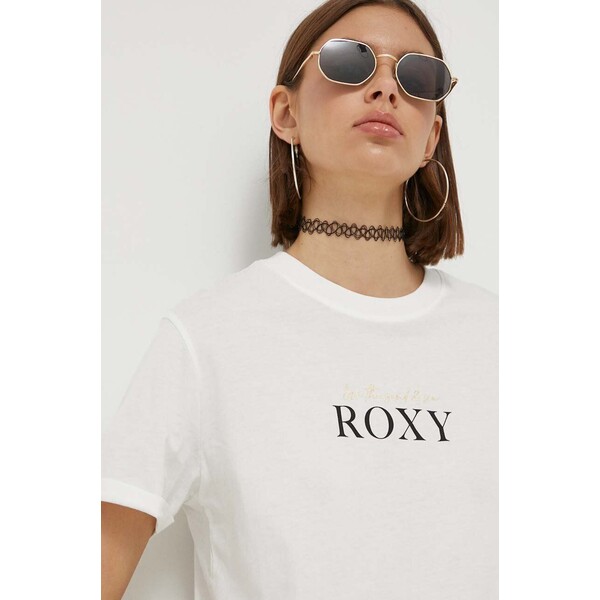 Roxy t-shirt bawełniany ERJZT05566
