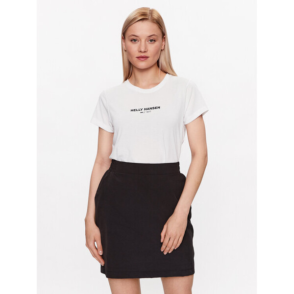 Helly Hansen T-Shirt Allure 53970 Biały Regular Fit