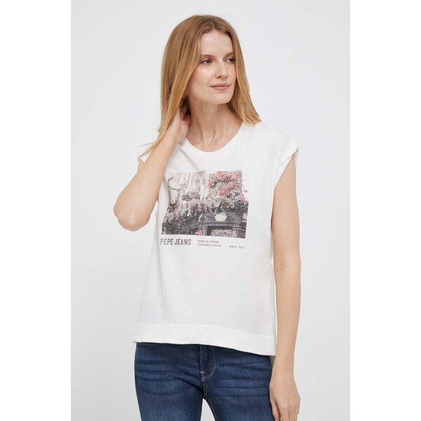 Pepe Jeans t-shirt bawełniany Coraline PL505695.808