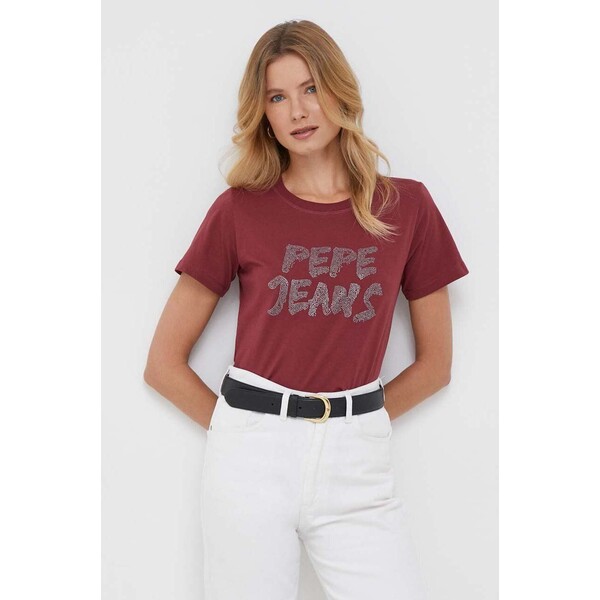 Pepe Jeans t-shirt bawełniany Bria PL505593.299