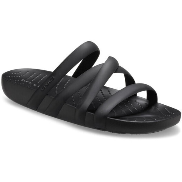 Crocs Sandały Splash Strappy Sandal 208217 Czarny