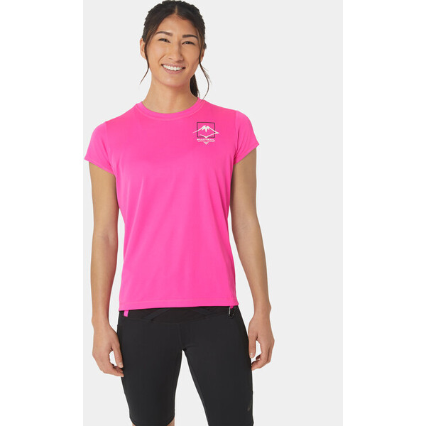 Asics Koszulka techniczna Fujitrail Logo Ss 2012C395 Różowy Ahletic Fit