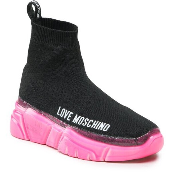 LOVE MOSCHINO Sneakersy JA15463G1GIZC00A Czarny