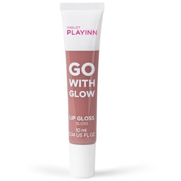 Inglot Playinn Go With Glow Lip Gloss Błyszczyk 23 Go With Pink