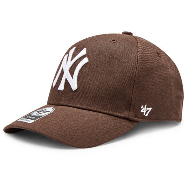 47 Brand Czapka z daszkiem MLB New York Yankees '47 MVP SNAPBACK B-MVPSP17WBP-BW Brązowy