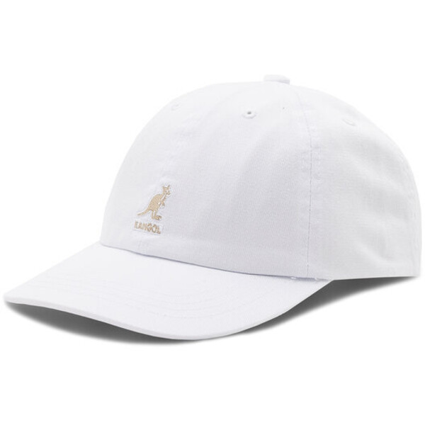 Kangol Czapka z daszkiem Washed K5165HT Biały