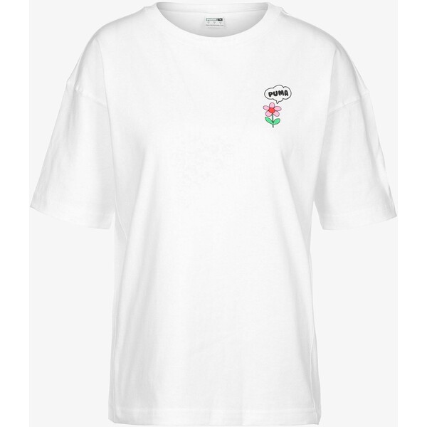Puma DOWNTOWN T-shirt z nadrukiem PU121D09K-A11