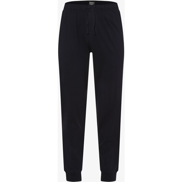 Schiesser Męskie spodnie od piżamy – Basic 551572-0001