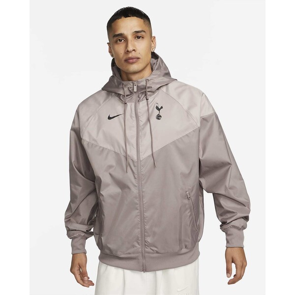 Męska kurtka piłkarska z kapturem Nike Tottenham Hotspur Sport Essentials Windrunner FD8375-272