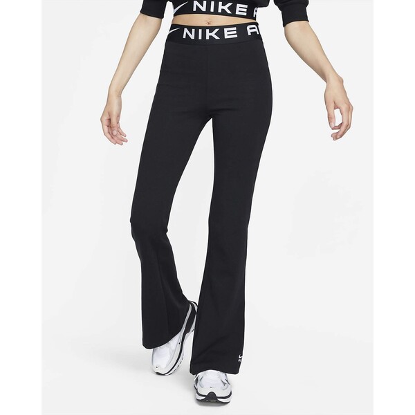 Damskie legginsy z wysokim stanem i rozszerzanymi nogawkami Nike Sportswear Air FB8070-010
