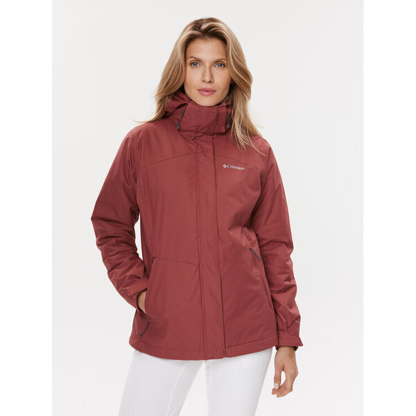 Columbia Kurtka outdoor Bugaboo™ II Fleece Interchange Jacket Czerwony Regular Fit