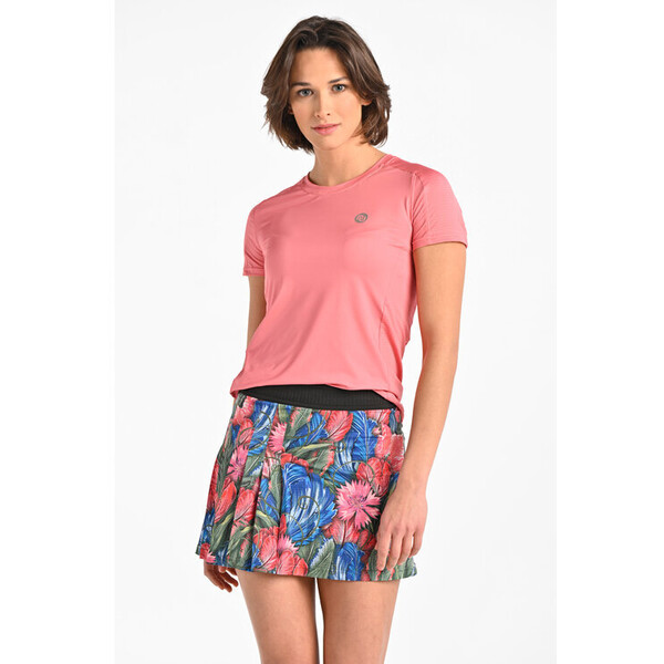 Nessi Sportswear Spódnica do biegania TES Różowy Regular Fit
