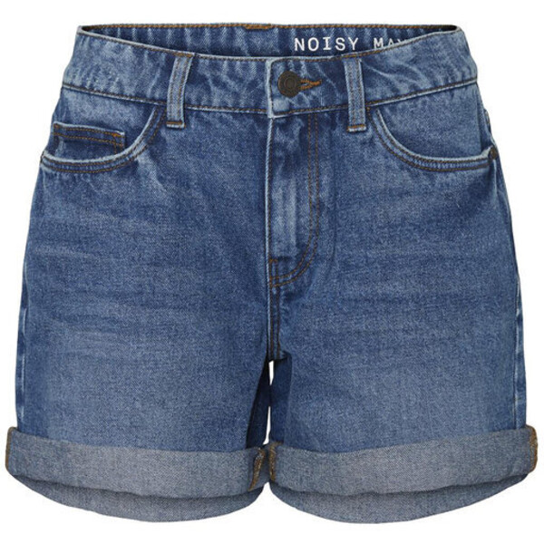 Noisy May Szorty jeansowe Smiley 27012417 Niebieski Regular Fit