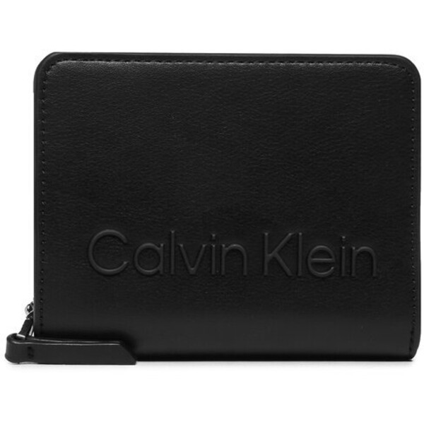 Calvin Klein Mały Portfel Damski Ck Set Za Wallet Md K60K610264 Czarny