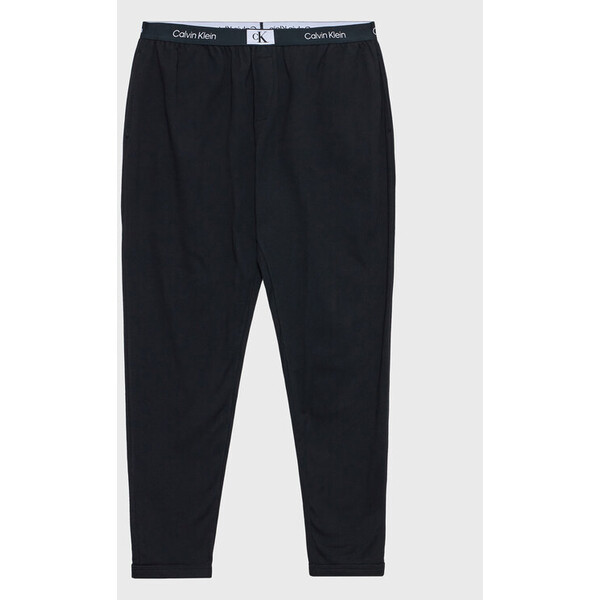 Calvin Klein Underwear Spodnie dresowe 000QS6960E Czarny Regular Fit