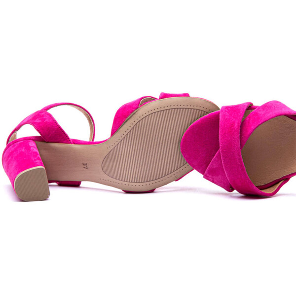 Quiosque Różowe sandały na słupku 5SD724502