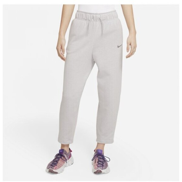 Nike Spodnie dresowe Sportswear Collection Essentials Szary Regular Fit