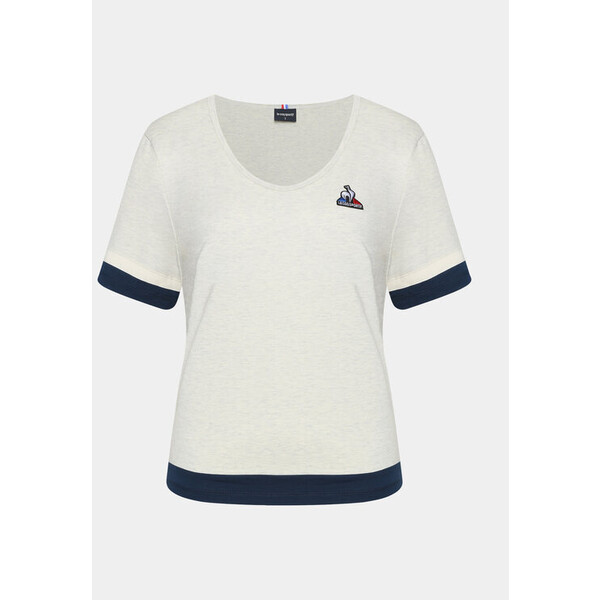 Le Coq Sportif T-Shirt 2320636 Écru Regular Fit
