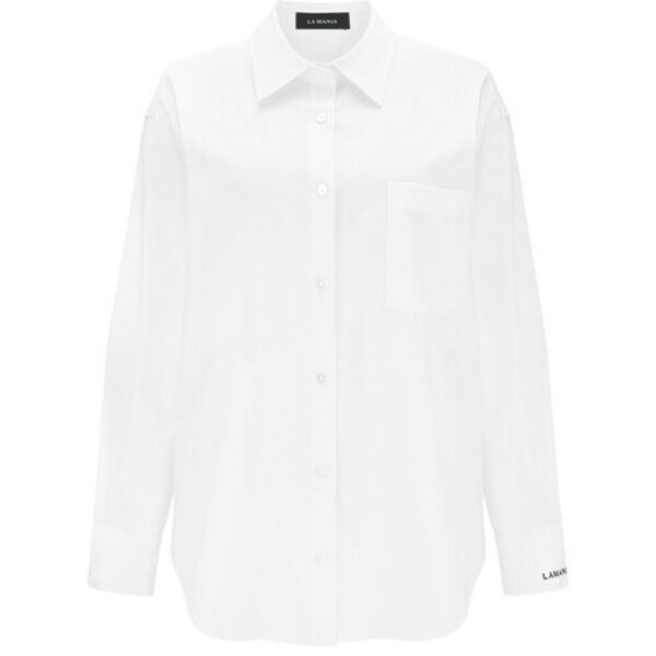 La Mania Koszula NEW SIMPLICITY 2 Biały Classic Fit