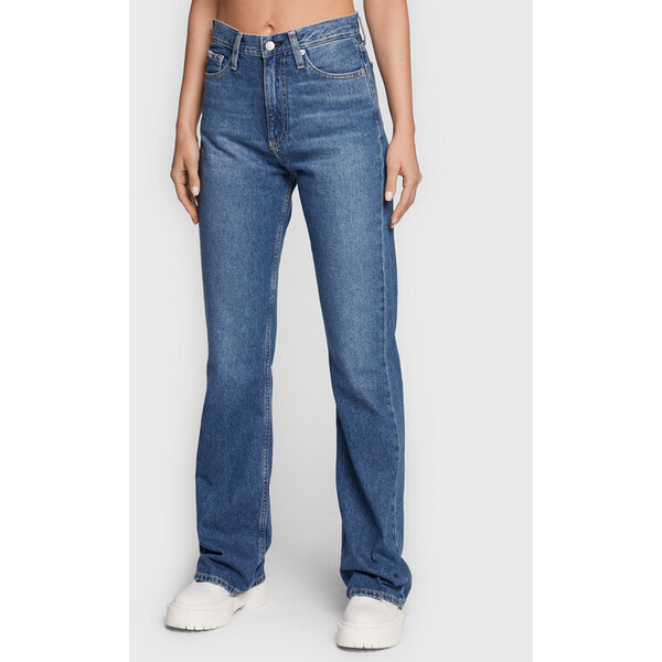 Calvin Klein Jeans Jeansy J20J220824 Niebieski Regular Fit