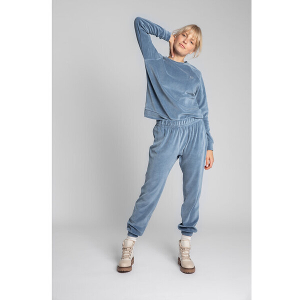 LaLupa Spodnie piżamowe LA012 Niebieski Comfortable Fit