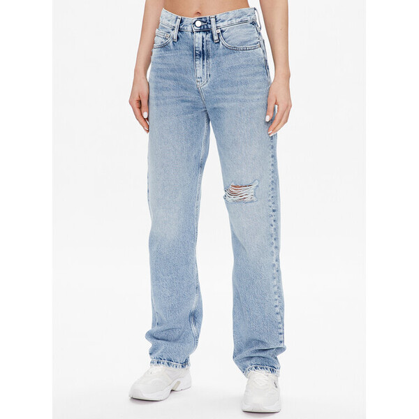 Calvin Klein Jeans Jeansy J20J220633 Niebieski Regular Fit