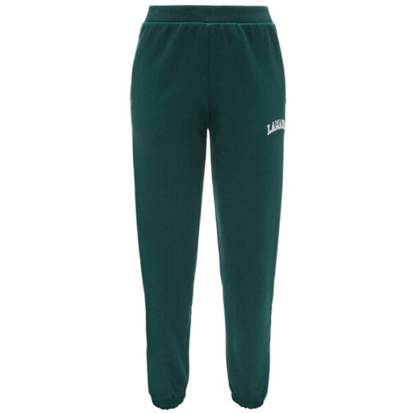 La Mania Spodnie dresowe MATCH Zielony Classic Fit
