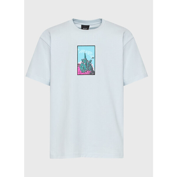 HUF T-Shirt Sky Is The Limit TS01948 Niebieski Regular Fit