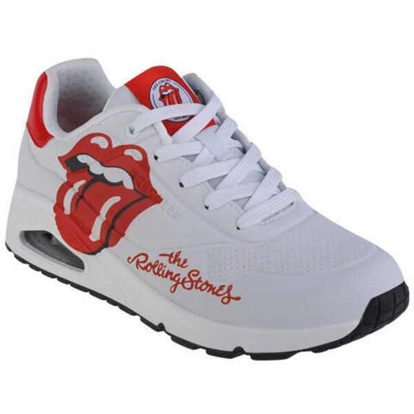 Sneakersy Skechers Uno-Rolling Stones Single Biały