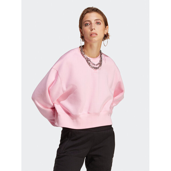 adidas Bluza Adicolor Essentials Crew Sweatshirt IA6500 Różowy Relaxed Fit