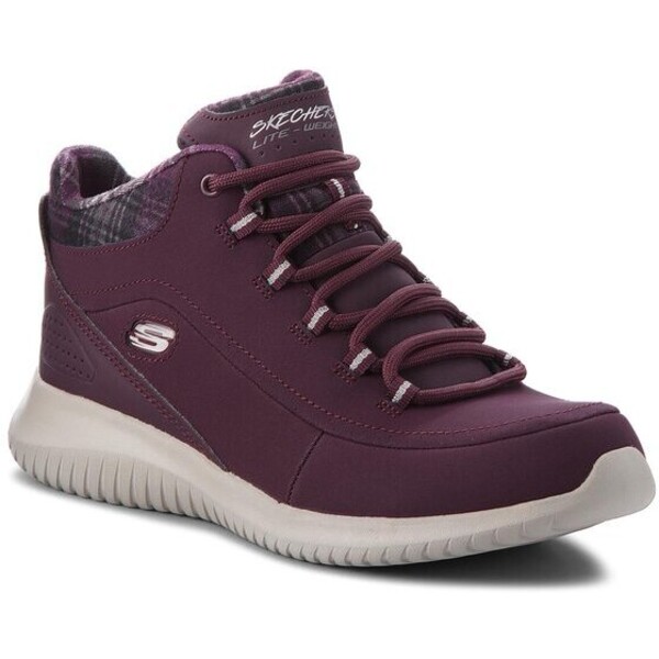 Skechers Sneakersy Just Chill 12918/BURG Bordowy