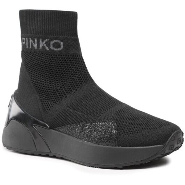 Pinko Sneakersy Stockton Sneaker AI 23-24 BLKS1 101785 A15G Czarny