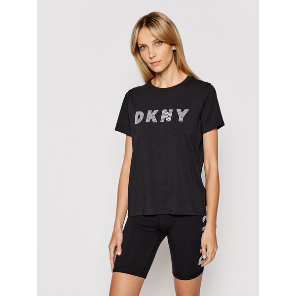DKNY Sport T-Shirt DP0T7440 Czarny Regular Fit