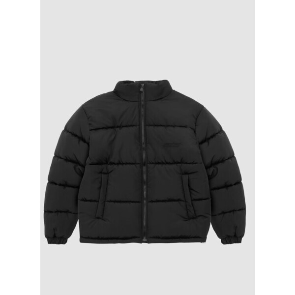 2005 Kurtka bomber Winter Puffer Czarny Oversize