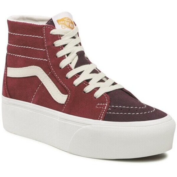 Vans Sneakersy Sk8-Hi Tapered VN0A7Q5PTWP1 Bordowy