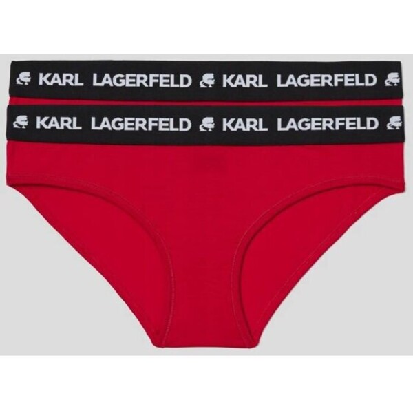 KARL LAGERFELD Figi klasyczne FIGI 2PACK Czerwony
