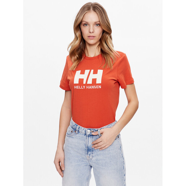 Helly Hansen T-Shirt 34112 Pomarańczowy Regular Fit
