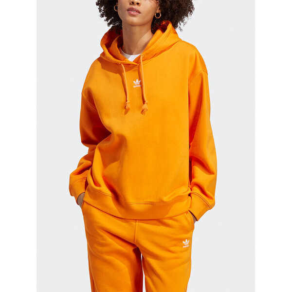adidas Bluza Hoodie IK7693 Pomarańczowy