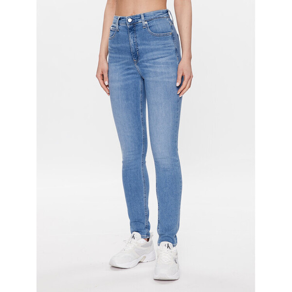 Calvin Klein Jeans Jeansy J20J220626 Niebieski Skinny Fit