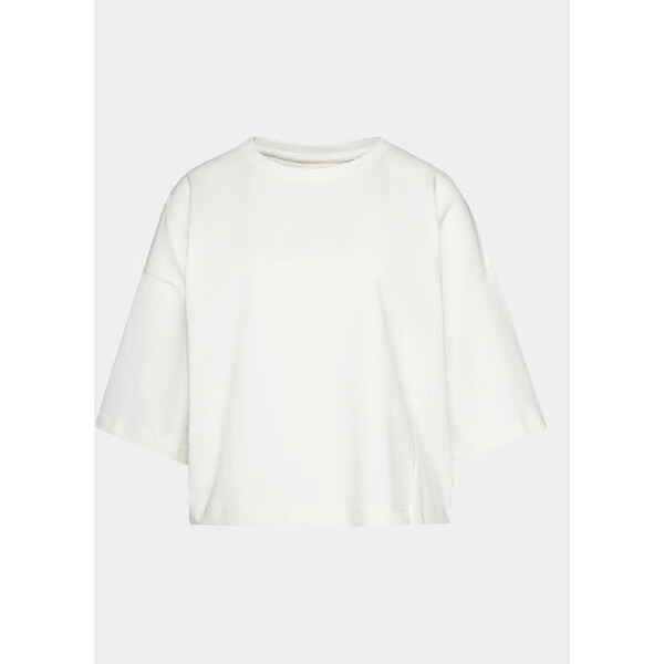 Outhorn T-Shirt OTHAW23TTSHF0838 Biały Regular Fit