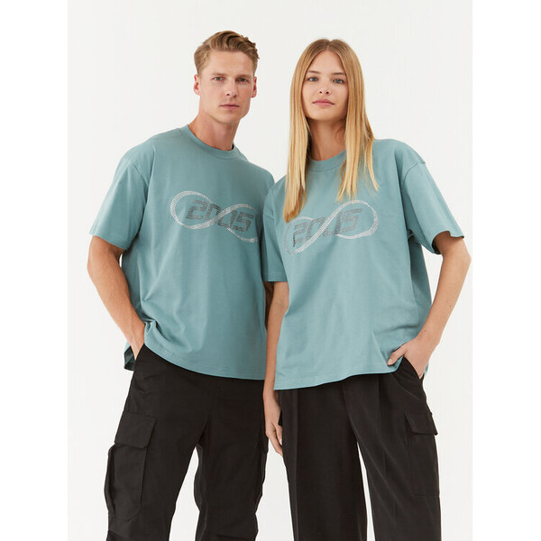 2005 T-Shirt Unisex Forever Tee Zielony Relaxed Fit