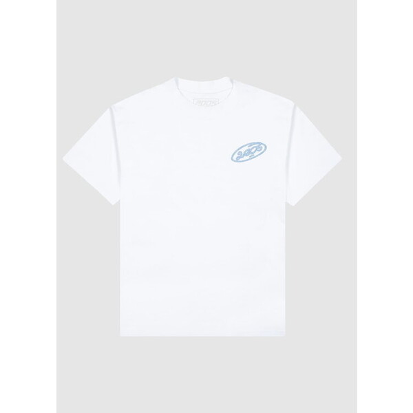 2005 T-Shirt Logo Biały Oversize