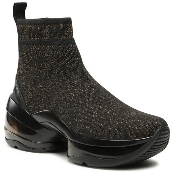MICHAEL Michael Kors Sneakersy Olympia Bootie Extreme 43F3OLFE5D Czarny