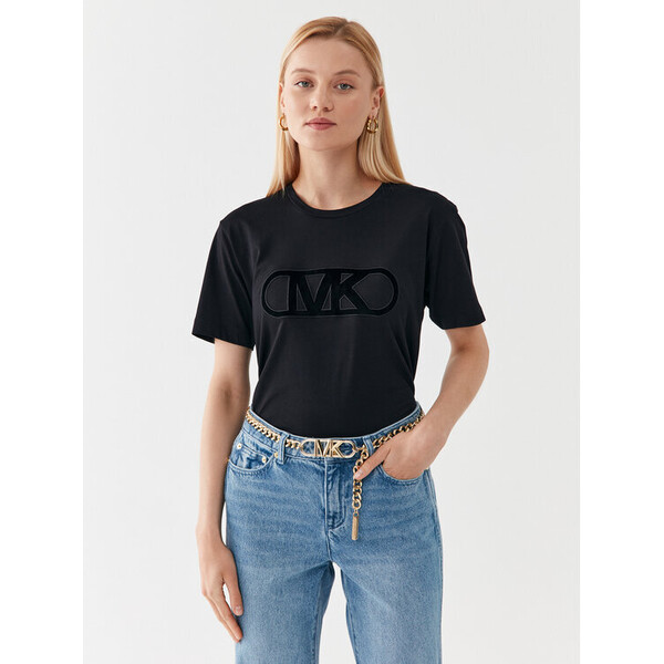 MICHAEL Michael Kors T-Shirt MF3513297J Czarny Relaxed Fit